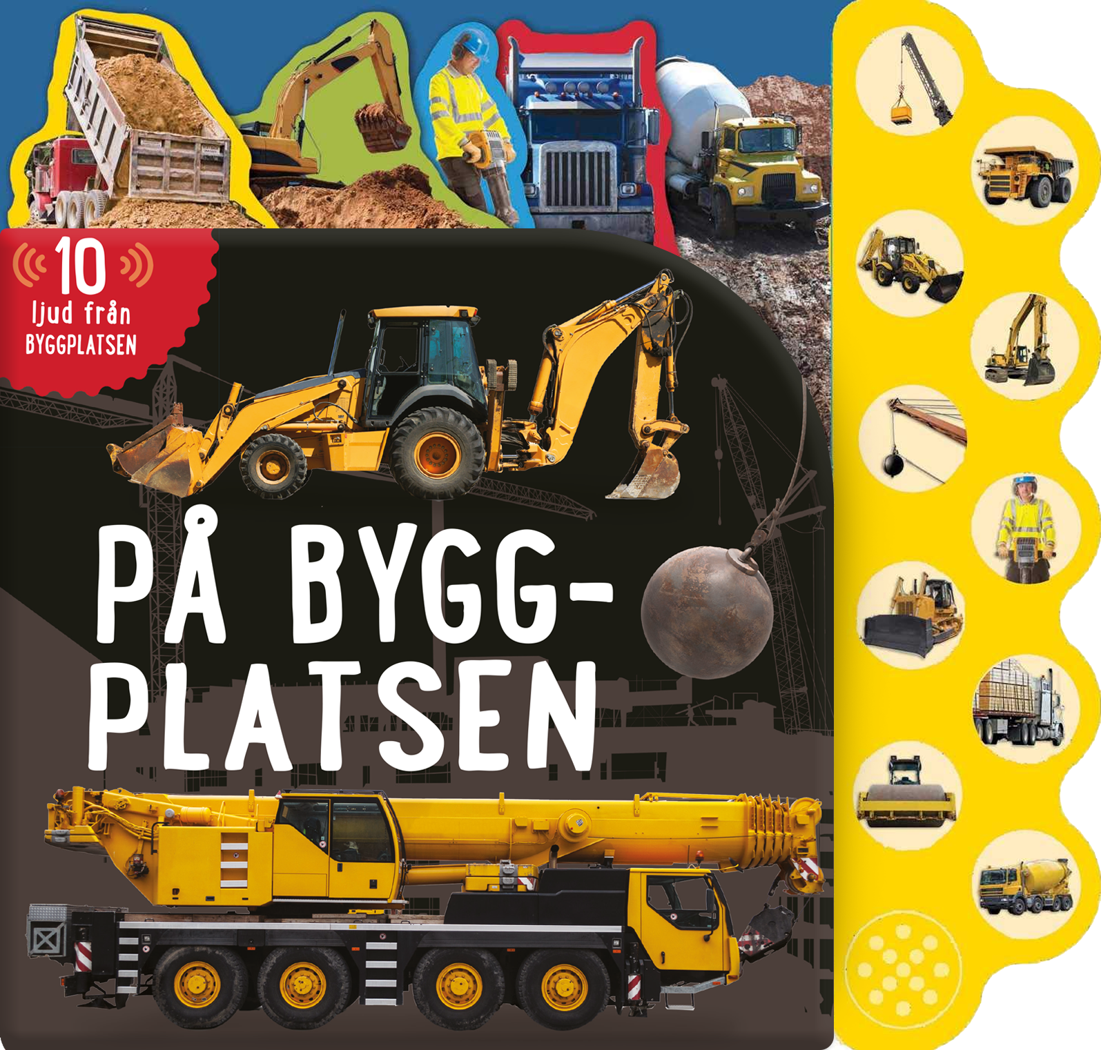 På byggplatsen