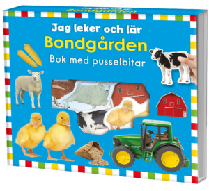 Bondgården - bok med pusselbitar
