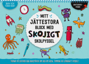 Mitt jättestora block med skojigt skolpyssel